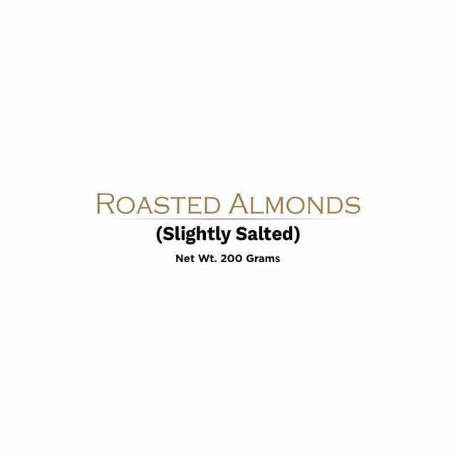 Nuts For Us Roasted Almonds (Slightly Salted) 