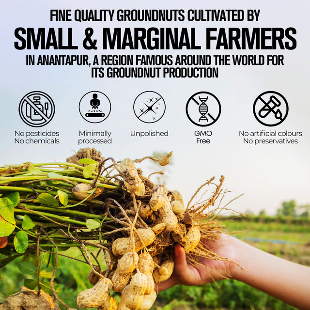 Safe Harvest Pesticide-Free Groundnut | Natural and Delicious