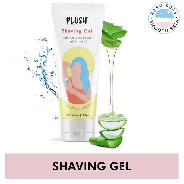 Plush All Natural Shaving Gel For Women