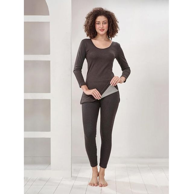 Buy Lux Inferno Premium Thermal Top And Bottom Set For Women