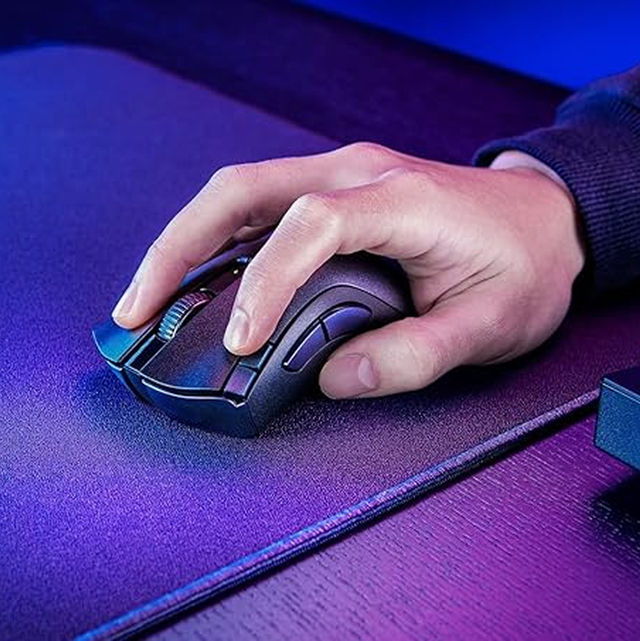Razer Bluetooth Deathadder V2 X Hyper Speed: Ergonomic Design With 16000 Dpi - 235Hr Battery Life