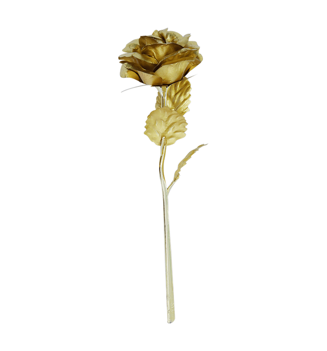 Gold Foil Rose (2x3)