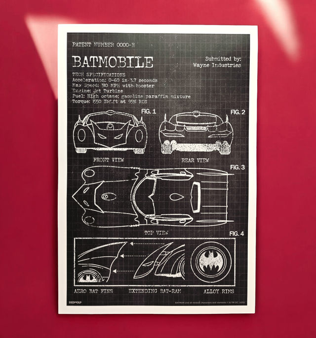 House Of Festivals Batmobile Specs - Batman Official Poster