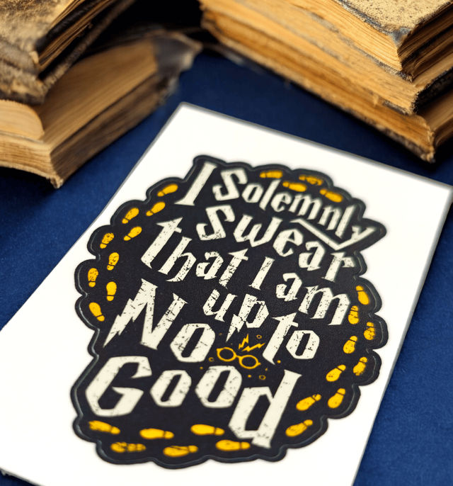 House Of Festivals Mischief Managed - Harry Potter Official Sticker