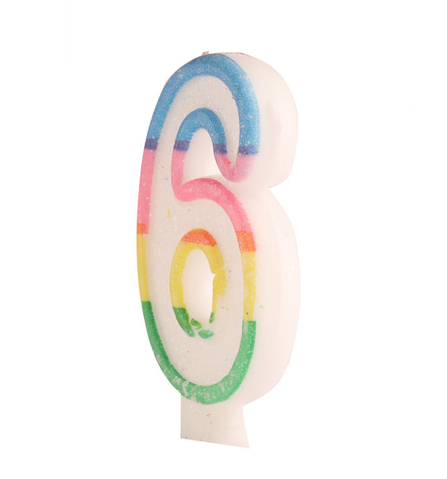 Let's Vybe Numeric Candle No 6