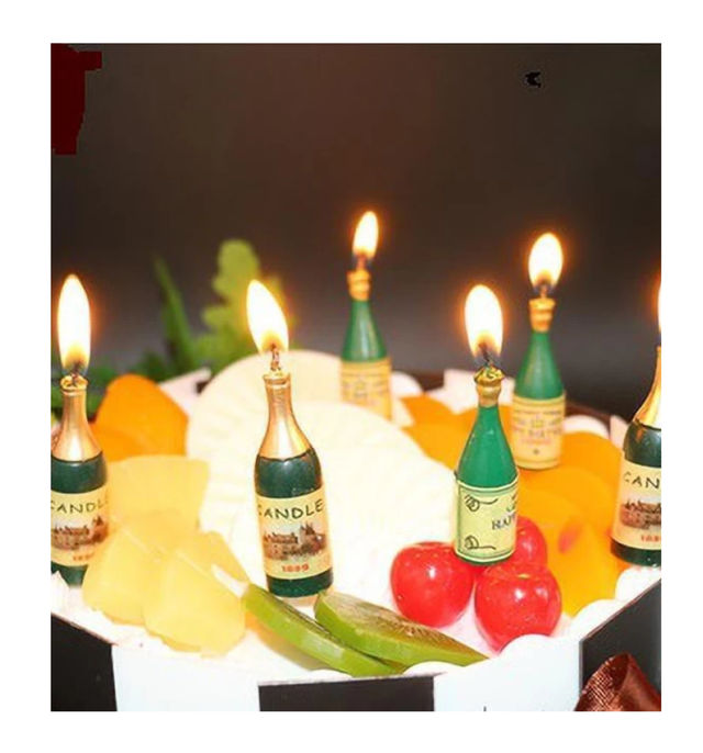 Let's Vybe Champagne Candle