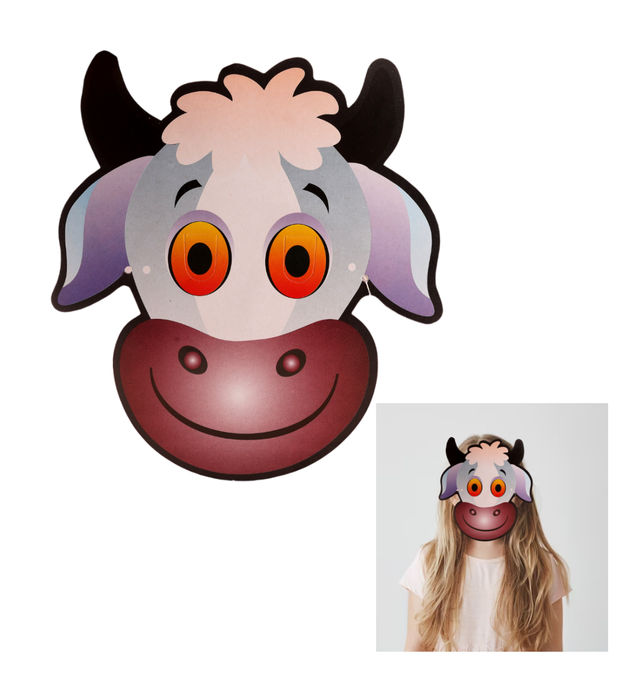 Let's Vybe Party Paper Mask
