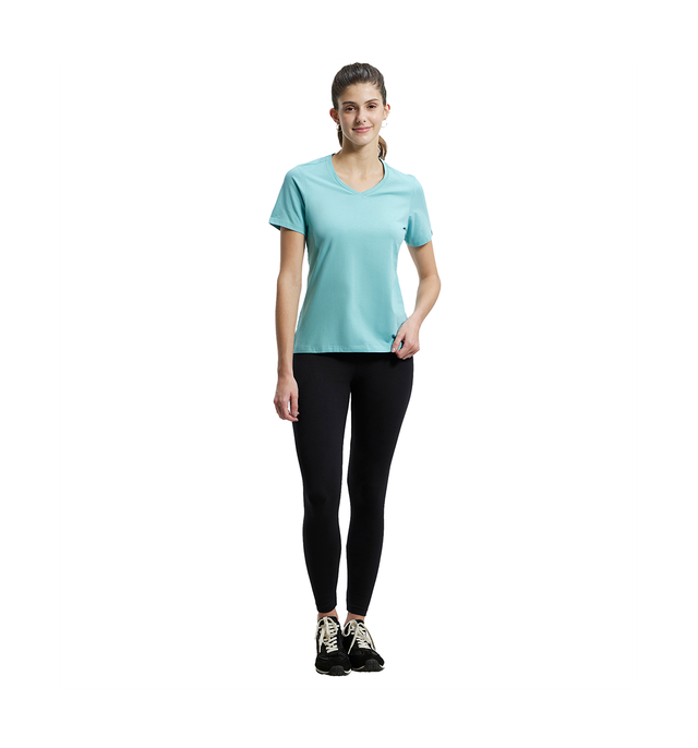 Jockey AW87 Super Combed Cotton Elastane Stretch Slim Fit Leggings | Black-M