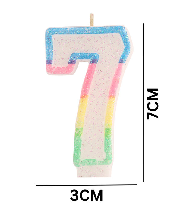 Let's Vybe Numeric Candle No 7