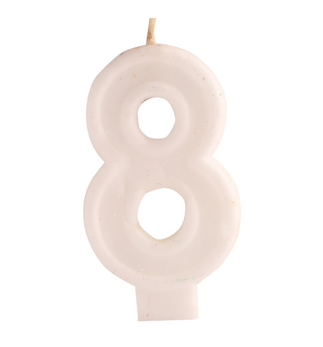Let's Vybe Numeric Candle No 8