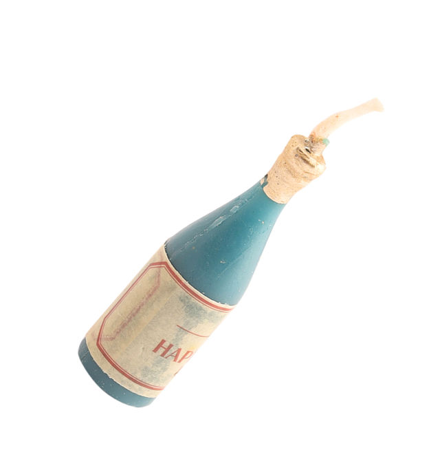 Let's Vybe Champagne Candle