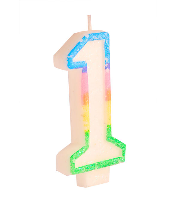 Let's Vybe Numeric Candle No 1