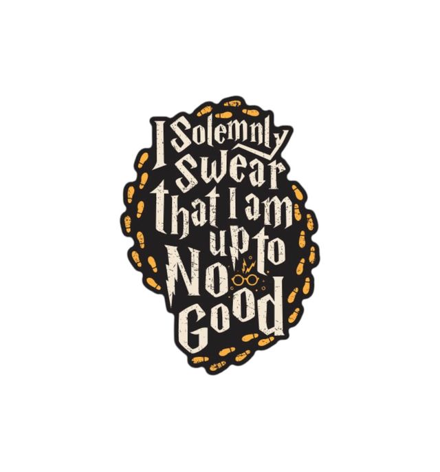 House Of Festivals Mischief Managed - Harry Potter Official Sticker