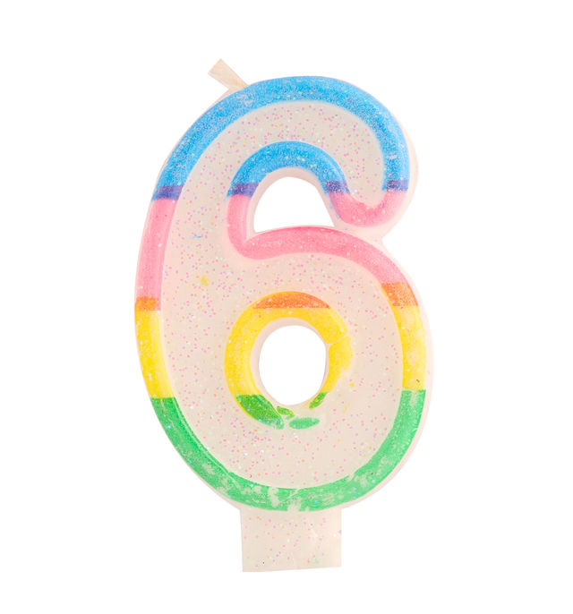 Let's Vybe Numeric Candle No 6
