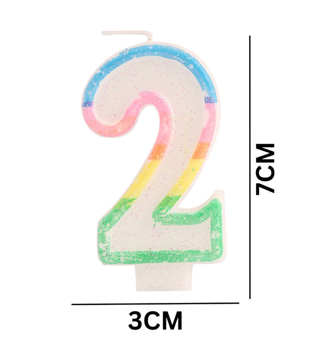 Let's Vybe Numeric Candle No 2
