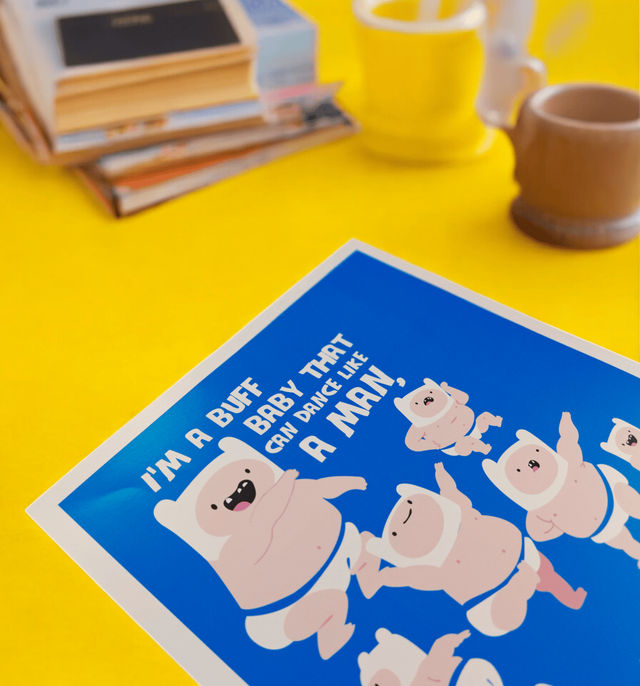 House Of Festivals I'm A Buffy Baby - Adventure Time Official Poster