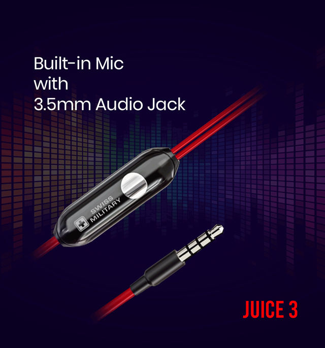 Swiss Earphone Sm Juice3S