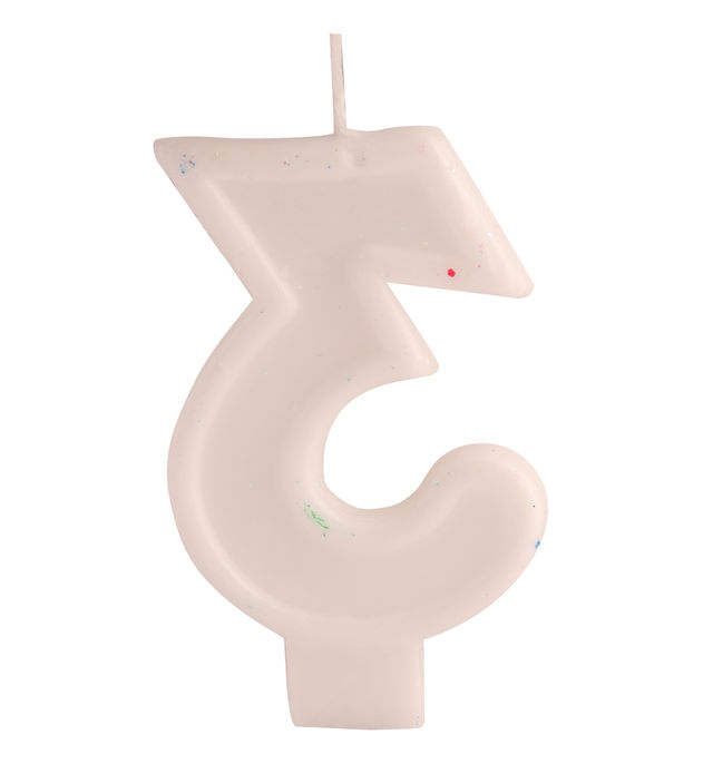 Let's Vybe Numeric Candle No 3