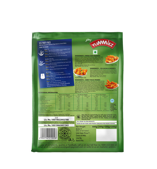 Godrej Yummiez Veg Combo
