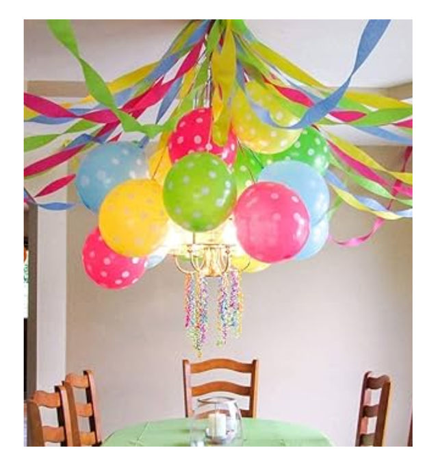 Let's Vybe Multicolor Streamers 12 rolls