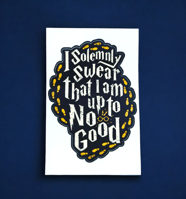 House Of Festivals Mischief Managed - Harry Potter Official Sticker