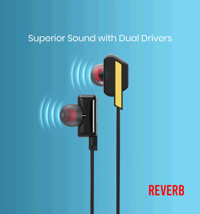 Swiss Earphone Sm Reverbs Black
