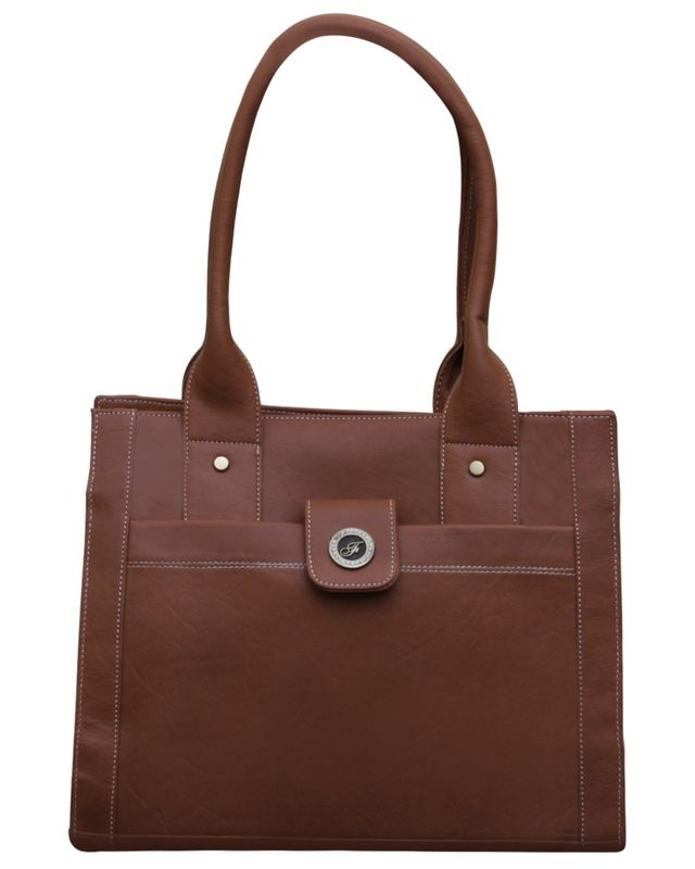 Fostelo Women's Vegan Leather Ocean Side Handbags Shoulder Hobo Bag Ladies Purse | Tan | Large