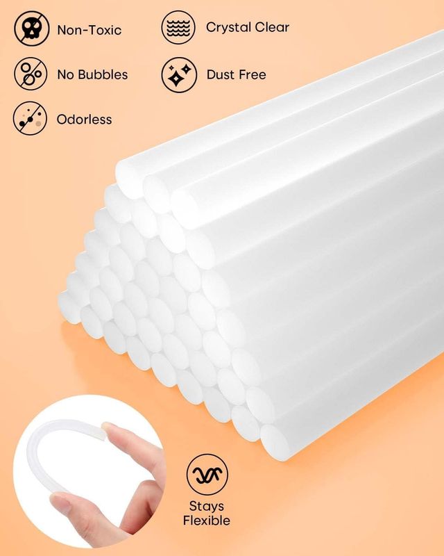 Themisto Glue Stick For Glue Gun | Set Of 25 (7 mm Diameter)