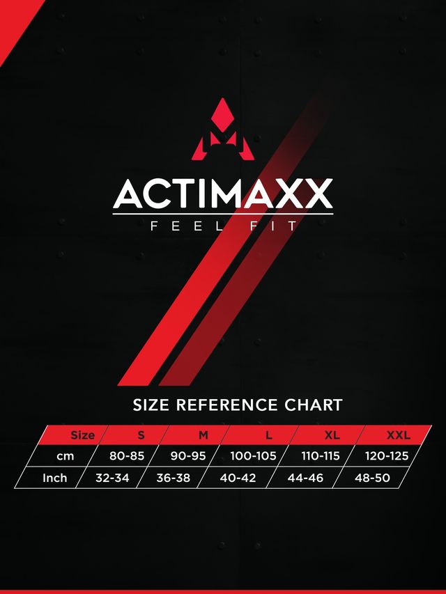 Actimaxx Men's Solid V Neck Pure Cotton T-shirt | Colour May Vary - 2XL