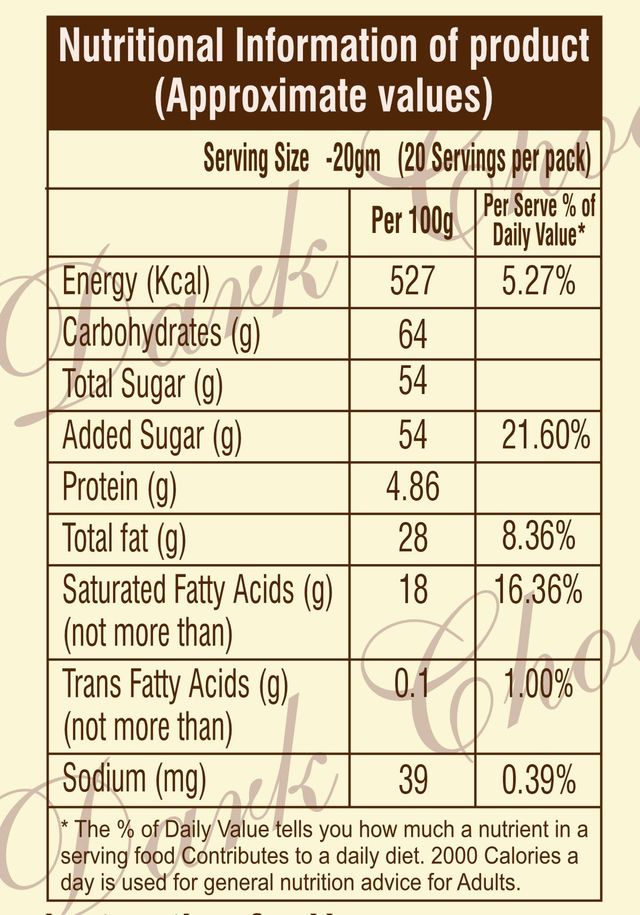 Morde Dark Chocolate | Ch D45