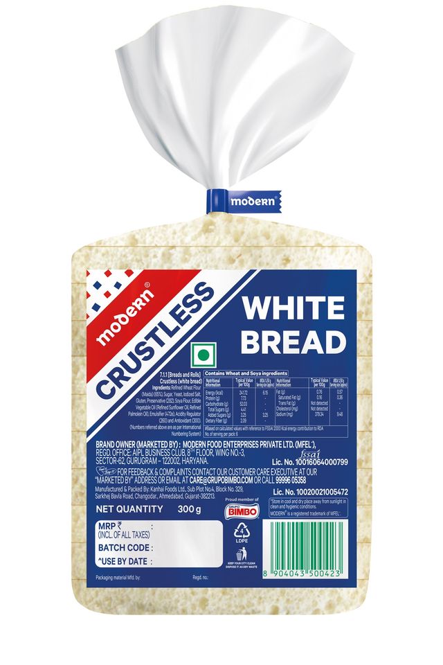 Modern Crustless Bread