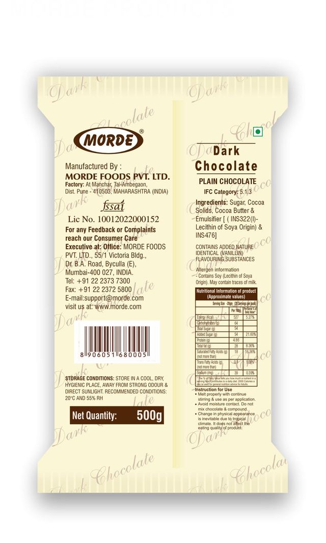 Morde Dark Chocolate | Ch D45