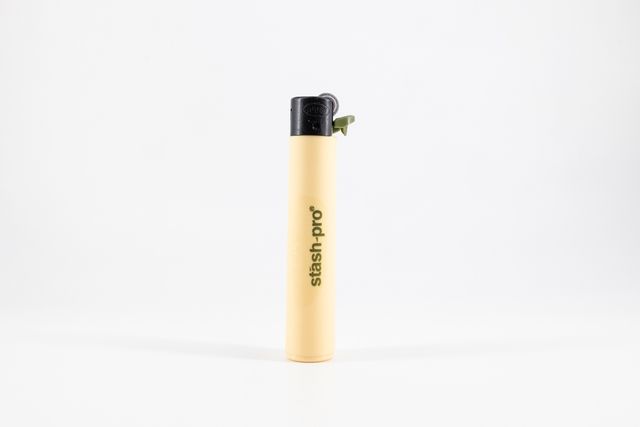 Stash-Pro Retro Circulo Flint Lighter (Refillable) (Colour May Vary)