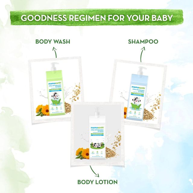 Mamaearth Milky Soft Shampoo Baby For Kids | Cream | 0+ months