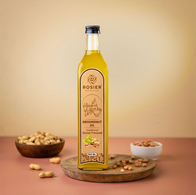 Rosier Stone Pressed Groundnut Oil Pet Bottle