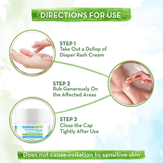 Mamaearth Milky Soft Diaper Rash Cream For Babies