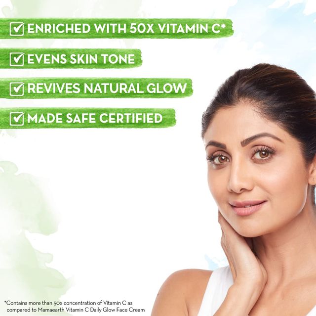 Mamaearth Vitamin C Daily Glow Face Serum With Vitamin C & Turmeric For Radiant Skin