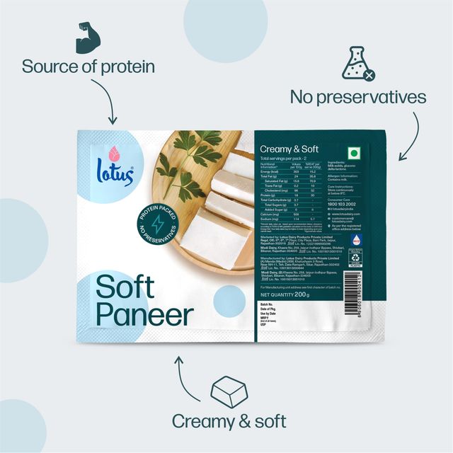 Lotus Soft Paneer