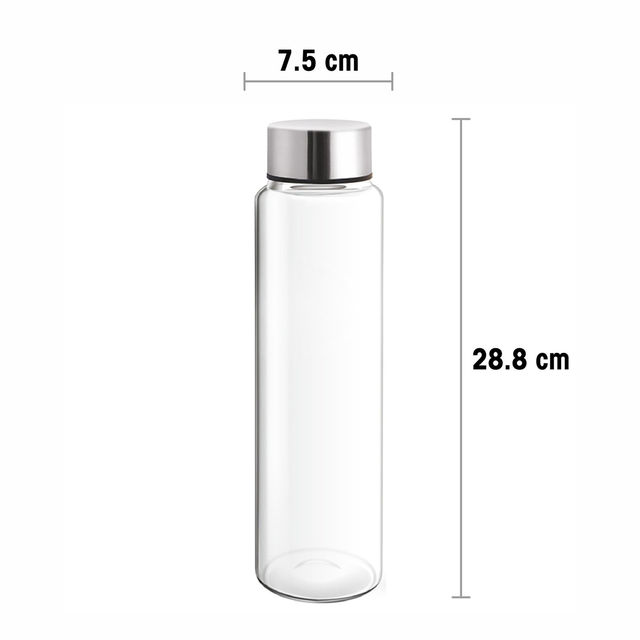 BAY6 Borosilicate Glass Bottle 1000 ml