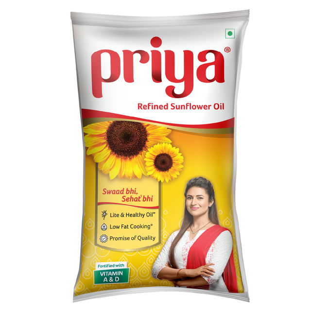 Priya Sunflower Oil | Pouch