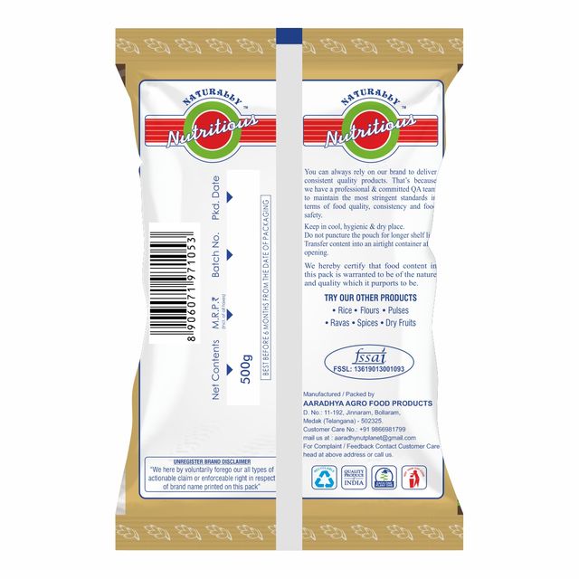Naturally Nutritious Putana Dal