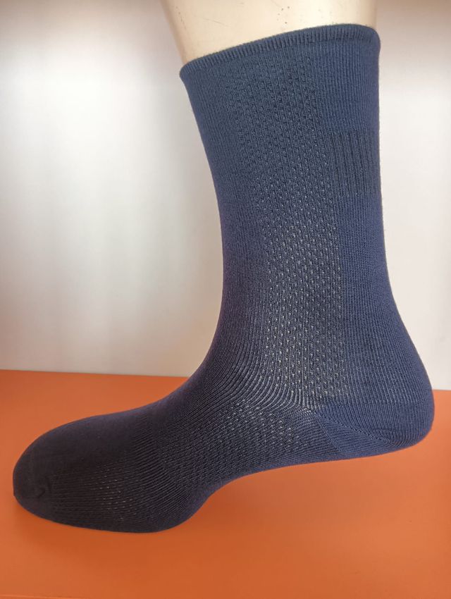 Freecultr Unisex Solid Bamboo Socks | Navy - Free Size 1 pc X 2 Combo