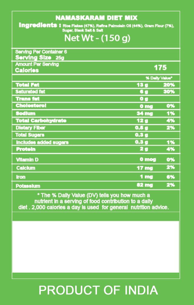 Namaskaram Diet Mix