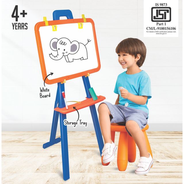 Itoys 8 in 1 Easel Board-astro. (Colour May Vary)