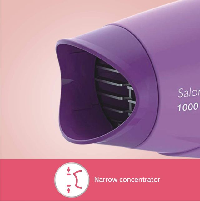 Philips HP8100/46 1000 W Corded Hair Dryer - Advanced Concentrator Technology | Quick-Heat Head