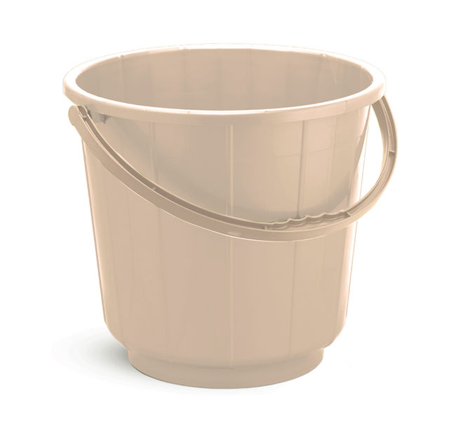 All Time Super Bucket With Plastic Handle | 16 L (Colour May Vary)