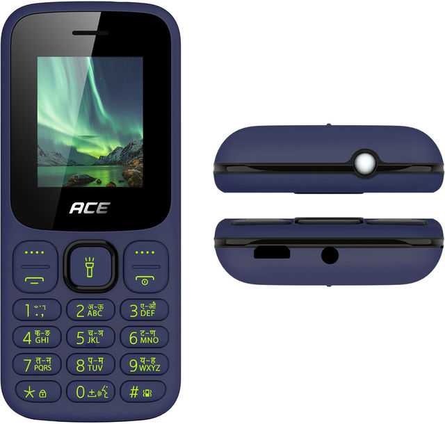 itel Ace 3 Shine | 1.8 Inch Display| 1000 Mah|2000 Contacts,Deep Blue