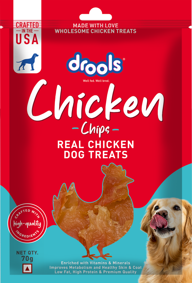 Drools Chicken Chips Dog Treats