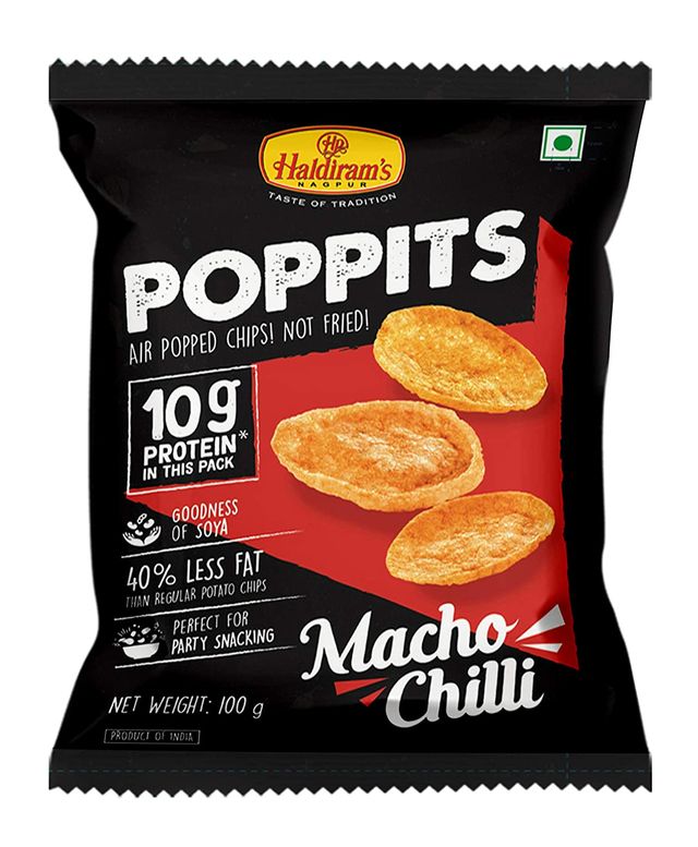Haldirams Nagpur Poppits Macho Chilli 