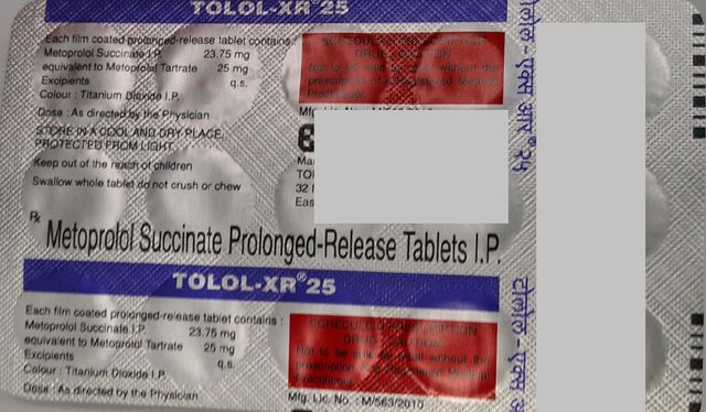 Tolol XR 25 Tablet